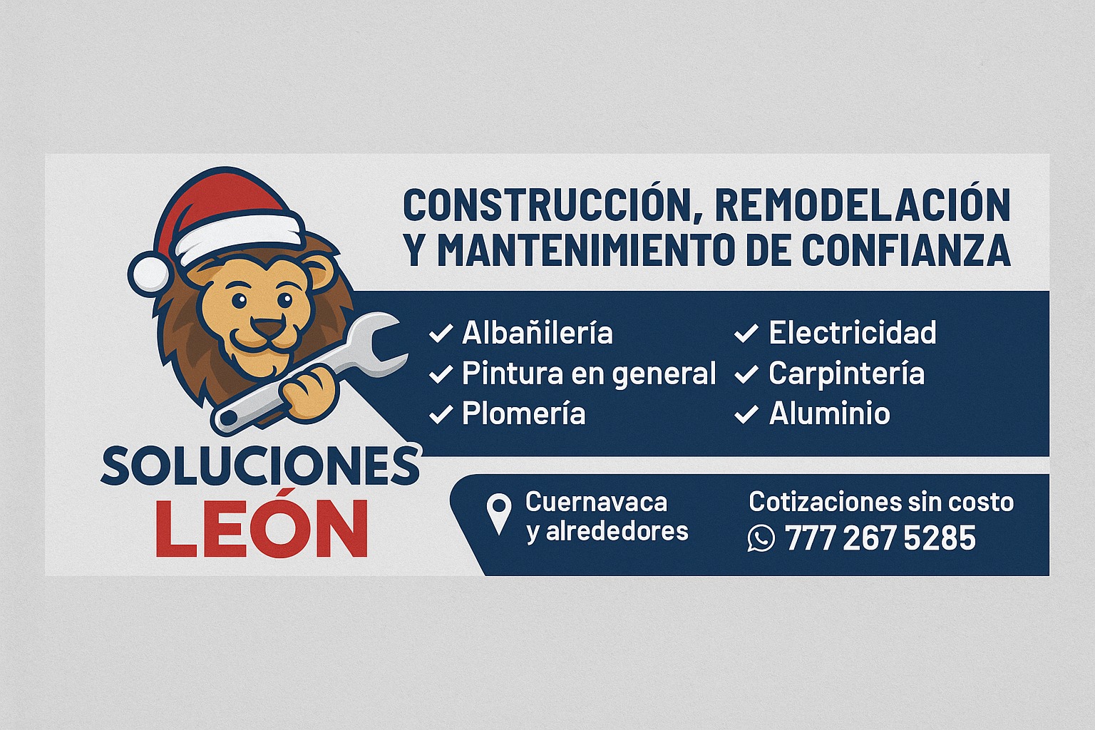 Soluciones León - Servicios de construcción, remodelación y mantenimiento